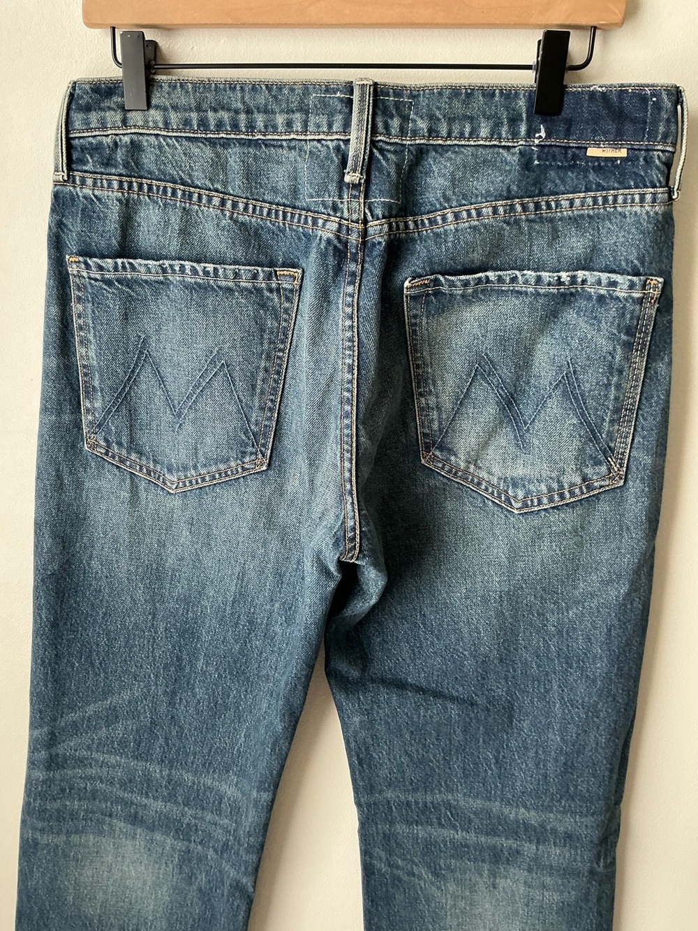 MOTHER SUPERIOR Jeans Reifler After Midnight Blue Size 30 - Picture 5 of 14